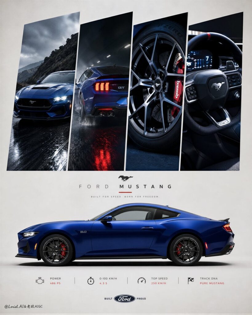 Промпт для создания кинопостера Chevy Camaro Z/28