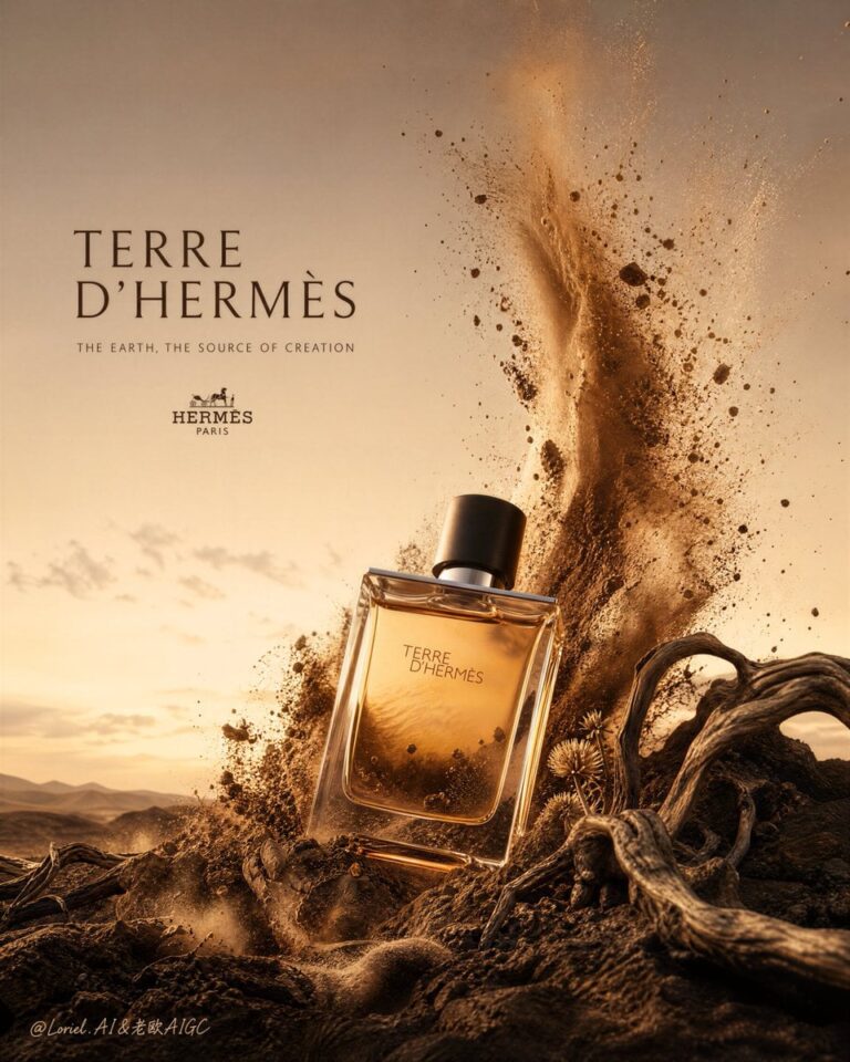 Промпт для создания кинопостера Terre d’Hermès