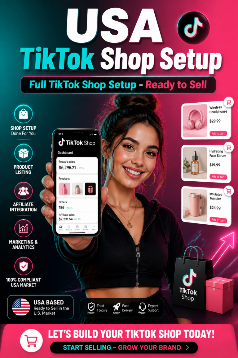 Как создать рекламный креатив для USA TikTok Shop: готовый промпт для генерации