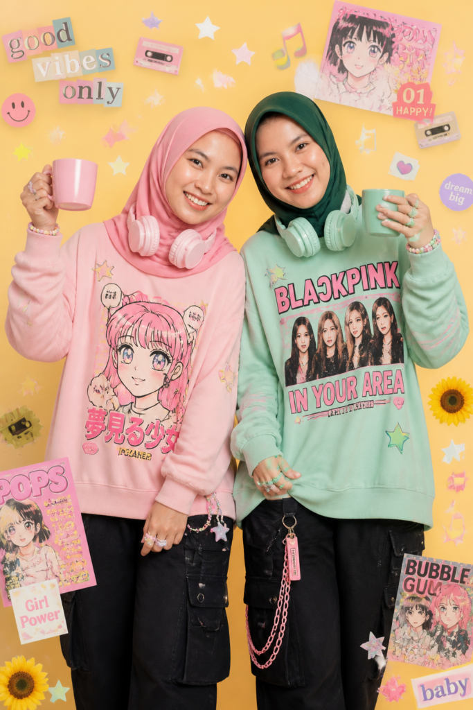 Создание яркого fashion-эдиториала в стиле Kawaii и Y2K: гайд по промпту