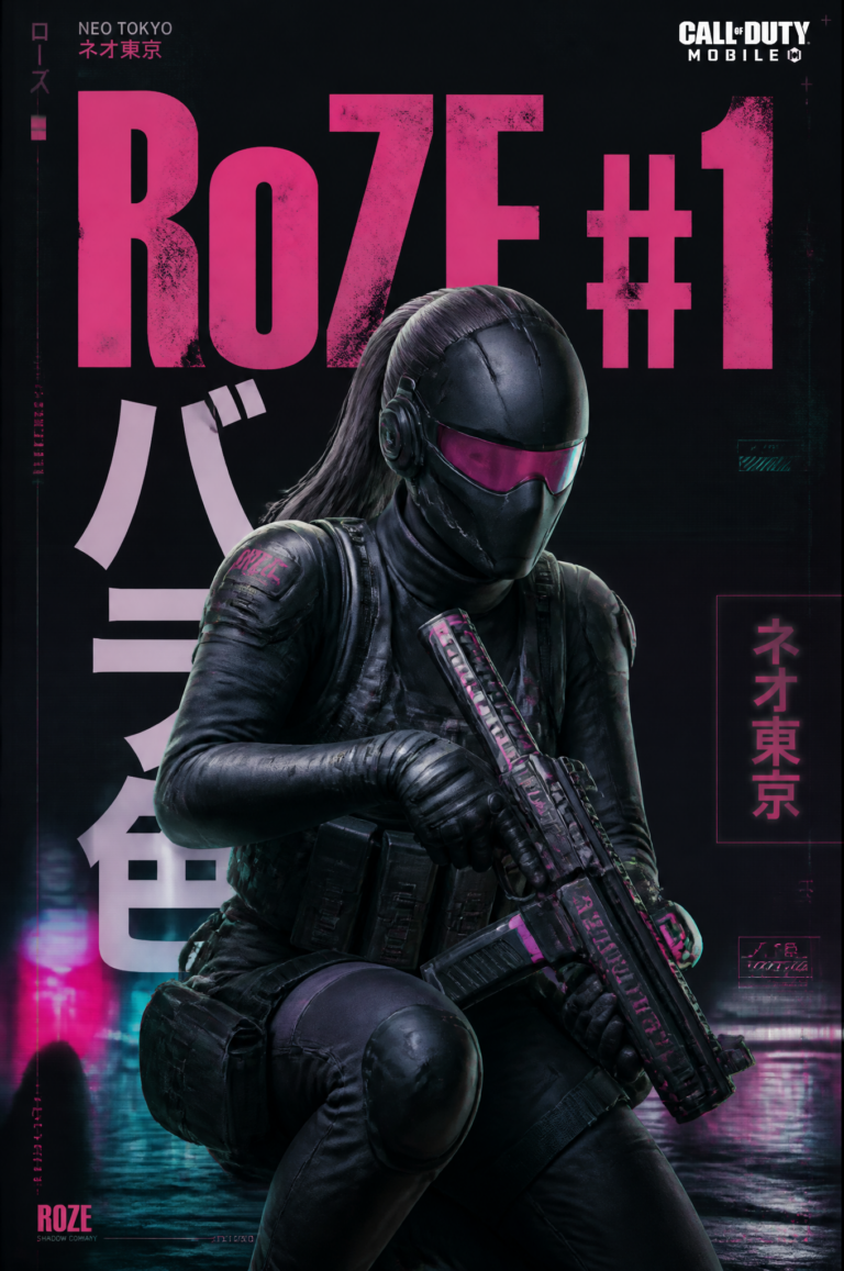Промпт для создания неонового постера Neo Tokyo с архитектурной типографикой