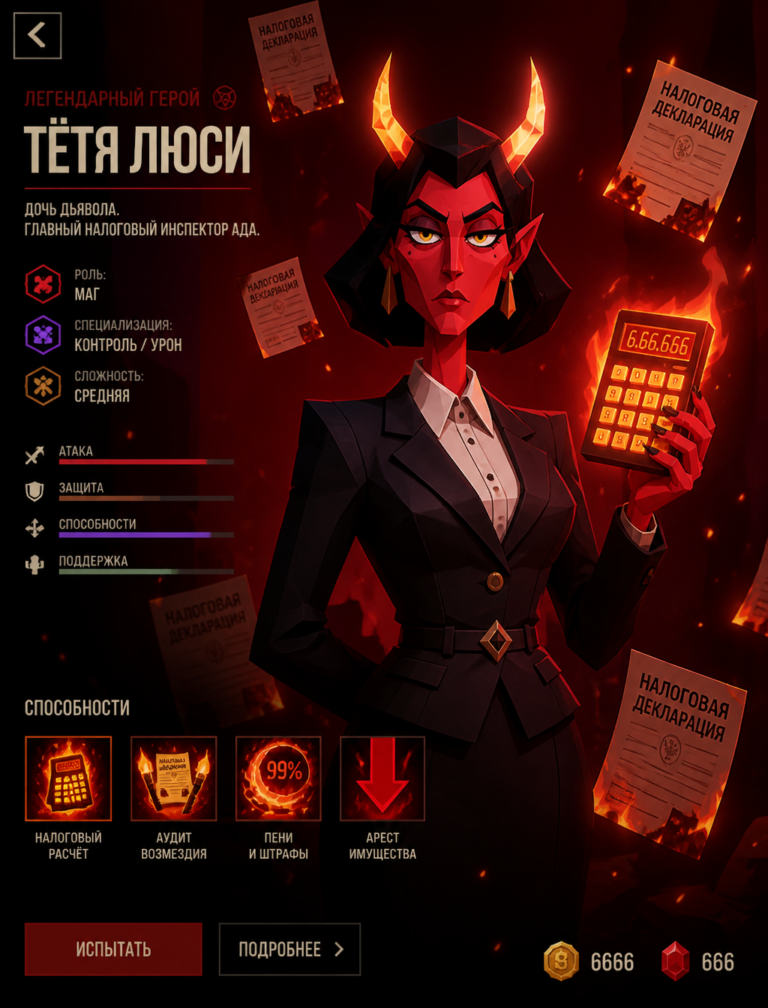 Анимация героя MOBA в стиле «Lucy, the Daughter of the Devil»