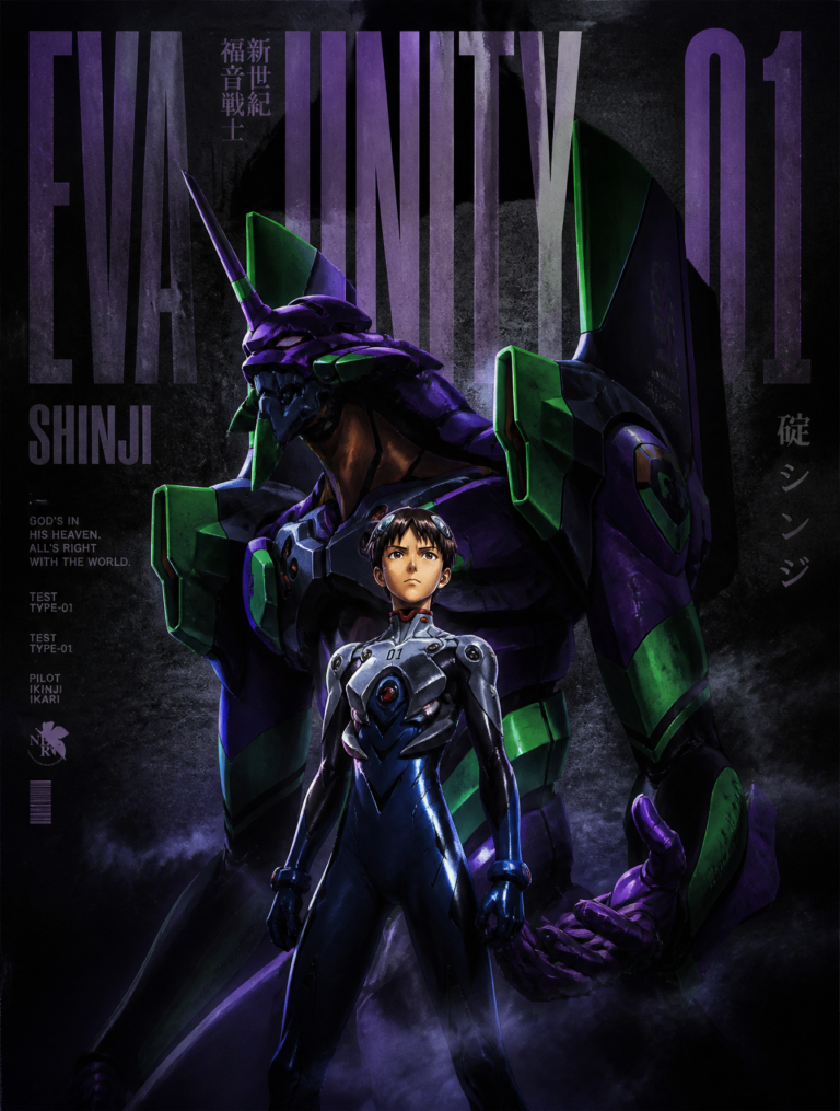 Создание динамичной иллюстрации в стиле Neon Genesis Evangelion: пошаговый визуальный рецепт