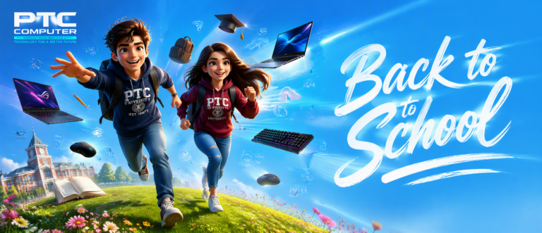 Промпт для фото: рекламный баннер Back to School в стиле 3D-анимации