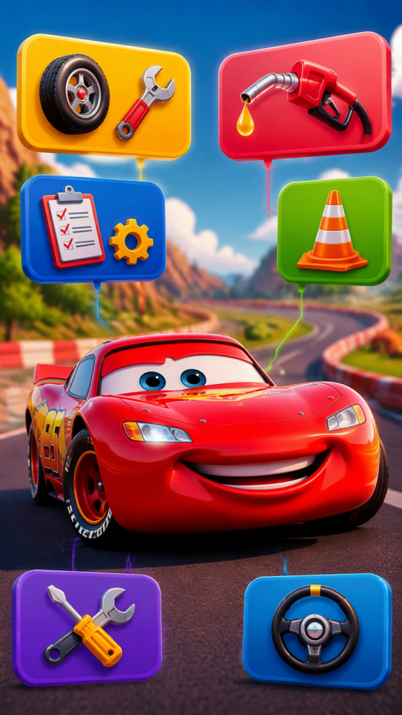 Промпт для генерации изображений: персонаж в стиле Pixar