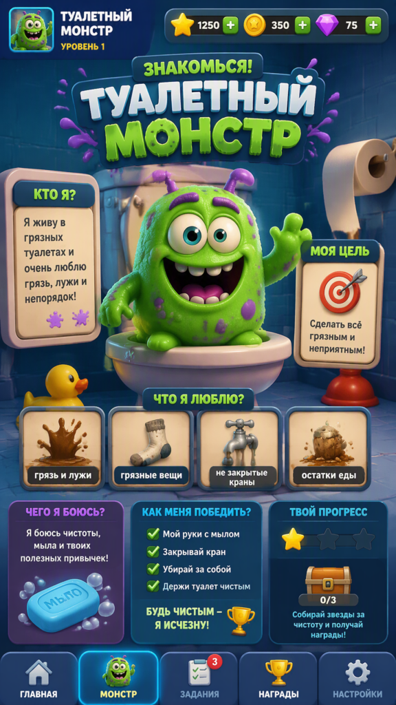Промпт для генерации изображений: яркая инфографика в стиле Pixar 3D